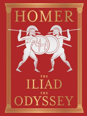 Book cover number 1 for The Iliad and The Odyssey written by Homer published by Fingerprint Publishing