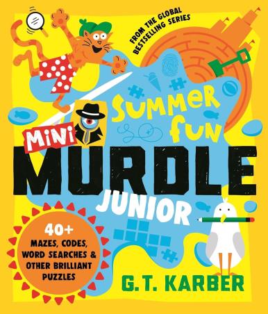 Book cover number 1 for Mini Murdle Junior : Summer Fun written by G. T. Karber published by Souvenir Press