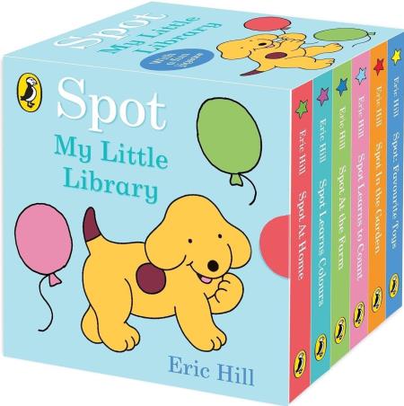 Book cover number 1 for Spot - My Little Library written by Eric Hill published by Puffin