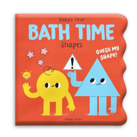 Book cover number 1 for Baby's First Bath Time : Shapes written by NA published by Wonder House