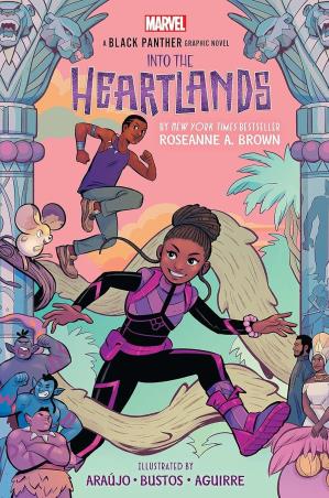 Book cover number 1 for Into The Heartlands written by Roseanne A. Brown published by Scholastic