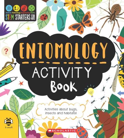 Book cover number 1 for Entomology Activity Book written by Sam Hutchinson published by Scholastic