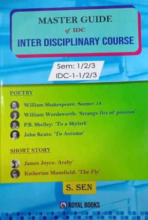 Book cover number 1 for Master Guide Of IDC Inter Disciplinary Course (Sem : 1/2/3) IDC-1-1/2/3 written by S. Sen published by Royal Books