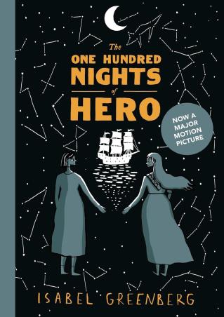 Book cover number 1 for The One Hundred Nights of Hero written by Isabel Greenberg published by Vintage