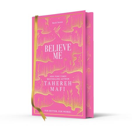 Book cover number 1 for Believe Me (Book - 7) written by Tahereh Mafi published by Electric Monkey
