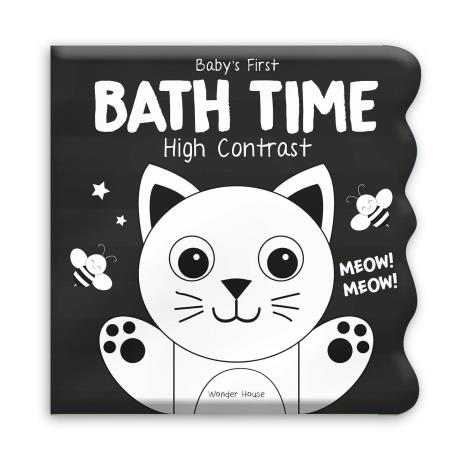 Book cover number 1 for Baby's First Bath Time : High Contrast written by NA published by Wonder House