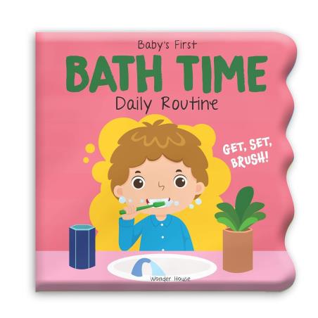 Book cover number 1 for Baby's First Bath Time : Daily Routine written by NA published by Wonder House