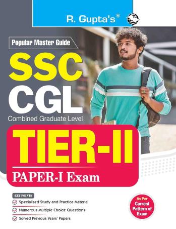 Book cover number 1 for R. Gupta's SSC-CGL Tier-2 (Paper-1) Exam written by R. Gupta published by Ramesh Publishing House