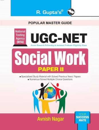 Book cover number 1 for R. Gupta's UGC-NET Social Work (Paper 2) 2027 Edition written by Avnish Nagar published by Ramesh Publishing House