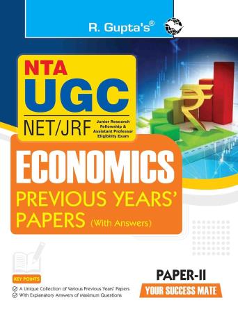 Book cover number 1 for R. Gupta's NTA-UGC-NET/JRF : Economics Previous Years' Papers-2 (2027 Edition) written by NA published by Ramesh Publishing House