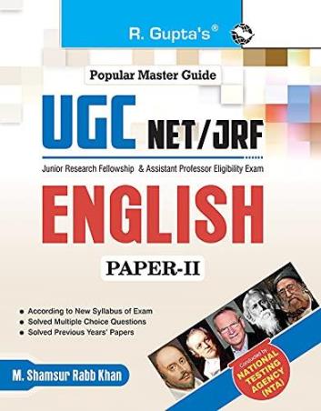 Book cover number 1 for R. Gupta's UGC-NET/JRF : English (Paper-2) 2027 Edition written by M. Shamsur Rabb Khan published by Ramesh Publishing House