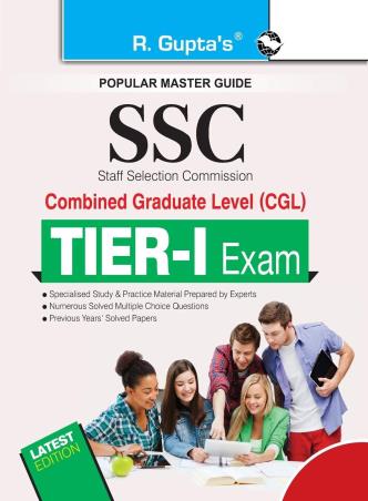 Book cover number 1 for R. Gupta's SSC Combined Graduate Level (CGL) Tier-1 Exam written by NA published by Ramesh Publishing House