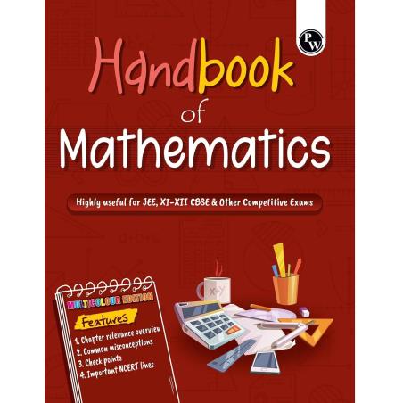 Book cover number 1 for Handbook Of Mathematics written by NA published by Physicswallah Private Limited