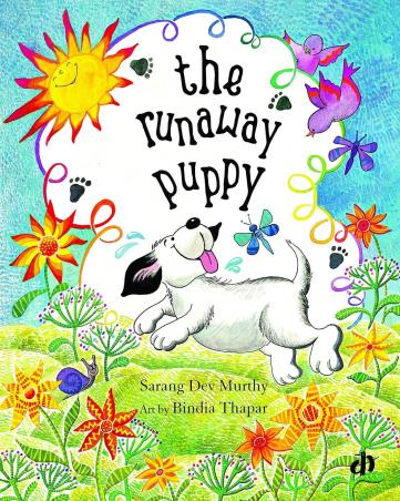 Book cover number 1 for The Runaway Puppy written by Sarang Dev Murthy published by Katha