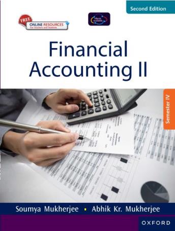 Book cover number 1 for Financial Accounting 2 (Semester-4) written by Soumya Mukherjee, Abhik Kr. Mukherjee published by Oxford University Press