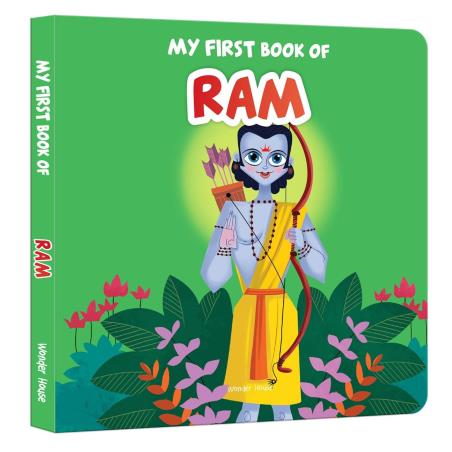 Book cover number 1 for My First Book Of Ram written by NA published by Wonder House