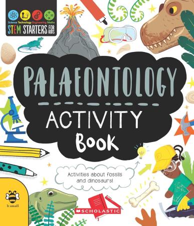 Book cover number 1 for Paleontology Activity Book written by Jenny Jacoby published by B Small Publishing