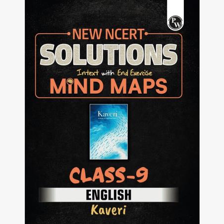 Book cover number 1 for New NCERT Solutions With Mind Maps English Kaveri Class 9 written by NA published by Physicswallah Private Limited
