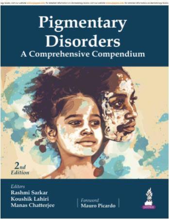Book cover number 1 for Pigmentary Disorders : A Comprehensive Compendium written by Koushik Lahiri, Manas Chatterjee, Rashmi Sarkar published by Jaypee Brothers Medical Publishers (P) Ltd.