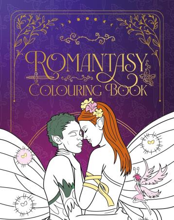 Book cover number 1 for Romantasy Colouring Book written by NA published by Hodder Children's Books