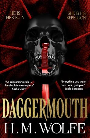 Book cover number 1 for Daggermouth written by H. M. Wolfe published by Tor Bramble