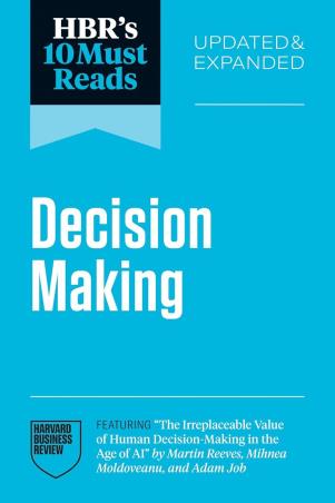 Book cover number 1 for HBR's 10 Must Reads - Decision-making written by NA published by Harvard Business Review Press