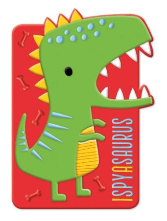 Book cover number 1 for I-Spy-A-Saurus written by Cara Jenkins, Danielle Mudd published by Make Believe Ideas Ltd.