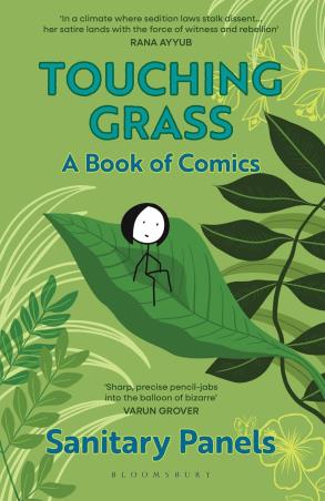 Book cover number 1 for Touching Grass : A Book Of Comics written by Sanitary Panels published by Bloomsbury Publishing
