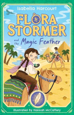 Book cover number 1 for Flora Stormer And The Magic Feather written by Isabella Harcourt published by Orchard Books