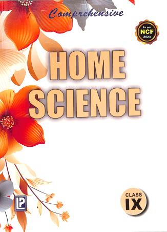 Book cover number 1 for Comprehensive Home Science Class 9 (NCF) written by Anju Chauhan published by Laxmi Publications (P) Ltd.