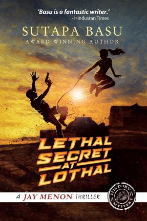 Book cover number 1 for Lethal Secret at Lothal written by Sutapa Basu published by Readomania