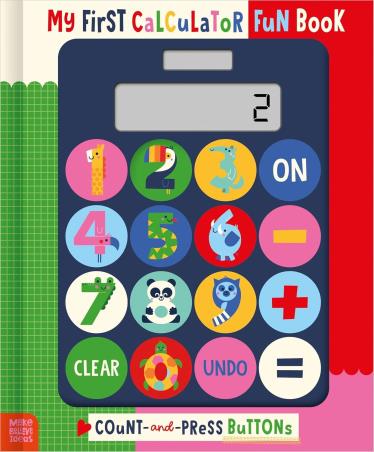 Book cover number 1 for My First Calculator Fun Book written by Alexander Cox published by Make Believe Ideas Ltd.