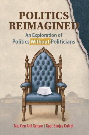 Book cover number 1 for Politics Reimagined : An Exploration of Politics Without Politicians written by Maj Gen Anil Sengar, Capt Sanjay Gahlot published by Browser