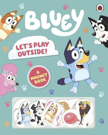Book cover number 1 for Bluey : Let's Play Outside! written by NA published by Ladybird
