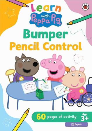 Book cover number 1 for Learn With Peppa Pig : Bumper Pencil Control written by NA published by Ladybird
