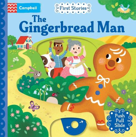 Book cover number 1 for The Gingerbread Man written by Kasia Duziuk published by Campbell Books