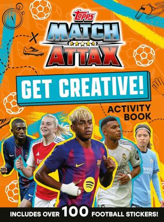 Book cover number 1 for Match Attax Get Creative Activity Book written by Match Attax published by Farshore