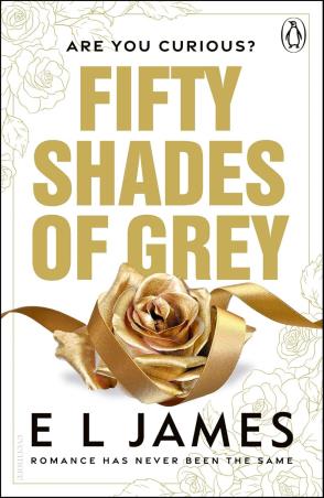 Book cover number 1 for Fifty Shades Of Grey written by E. L. James published by Evermore