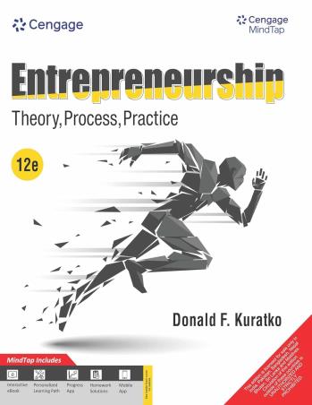 Book cover number 1 for Entrepreneurship : Theory, Process, Practice written by Donald F. Kuratko published by Cengage Learning India Private Limited