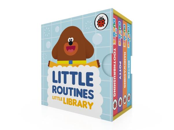 Book cover number 1 for Little Routines Little Library written by Hey Duggee published by Ladybird