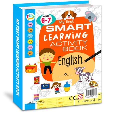 Book cover number 1 for My First Smart Learning Activity Book English (Age 6-7) written by NA published by Hello Friend