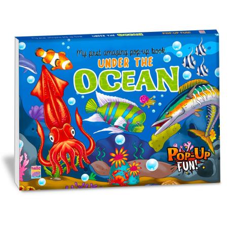 Book cover number 1 for My First Amazing Pop Up Book Under The Ocean written by NA published by Hello Friend