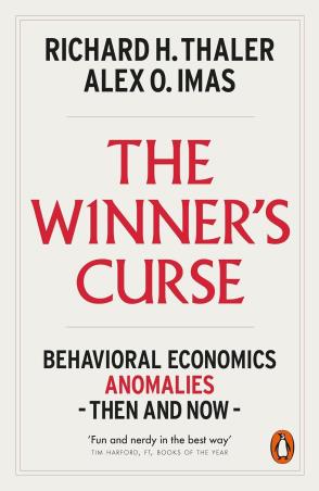 Book cover number 1 for The Winner's Curse written by Richard H. Thaler published by Penguin Books