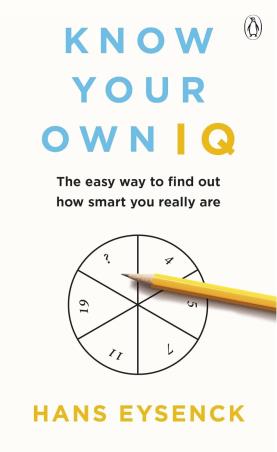 Book cover number 1 for Know Your Own IQ written by Hans Eysenck published by Penguin Books
