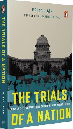 Book cover number 1 for The Trials of a Nation written by Priya Jain published by Ebury Press