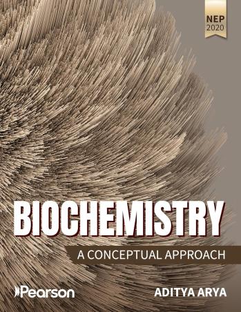 Book cover number 1 for Biochemistry : A Conceptual Approach (NEP 2020) written by Aditya Arya published by Pearson Education