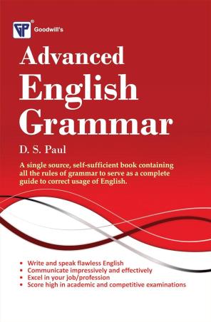 Book cover number 1 for Advanced English Grammar written by D. S. Paul published by Goodwill Publishing House