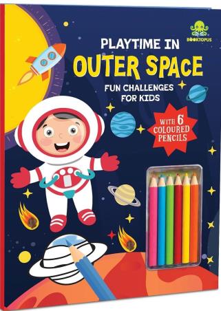 Book cover number 1 for Playtime With Outer Space - Fun Challenges For Kids written by NA published by Booktopus