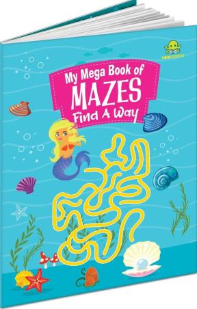 Book cover number 1 for My Mega Book Of Mazes - Find Away written by NA published by Booktopus