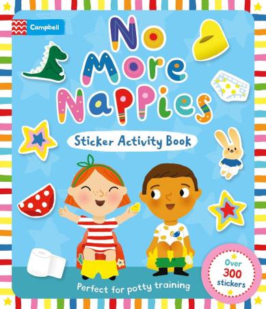 Book cover number 1 for No More Nappies Sticker Activity Book written by NA published by Campbell Books